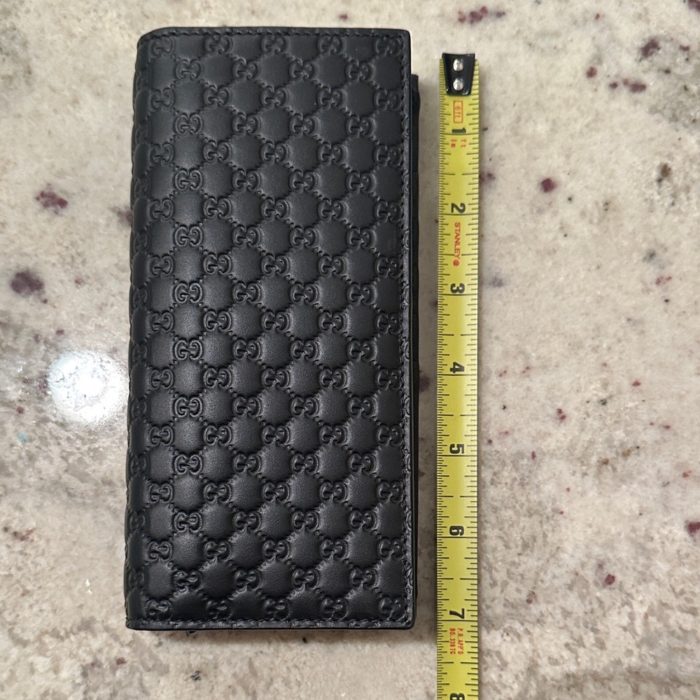 Gucci Black GG Embossed wallet